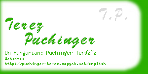 terez puchinger business card